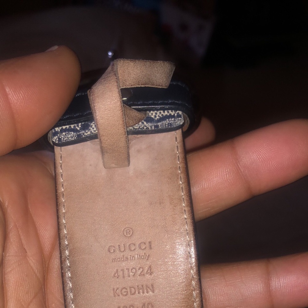 Gucci Beige Leather Belt